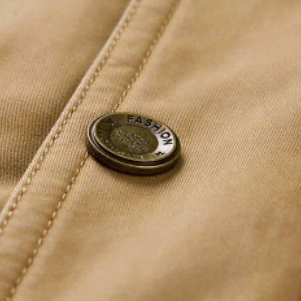 Vít | Pánská Zateplená Polní Bunda s Kapucí