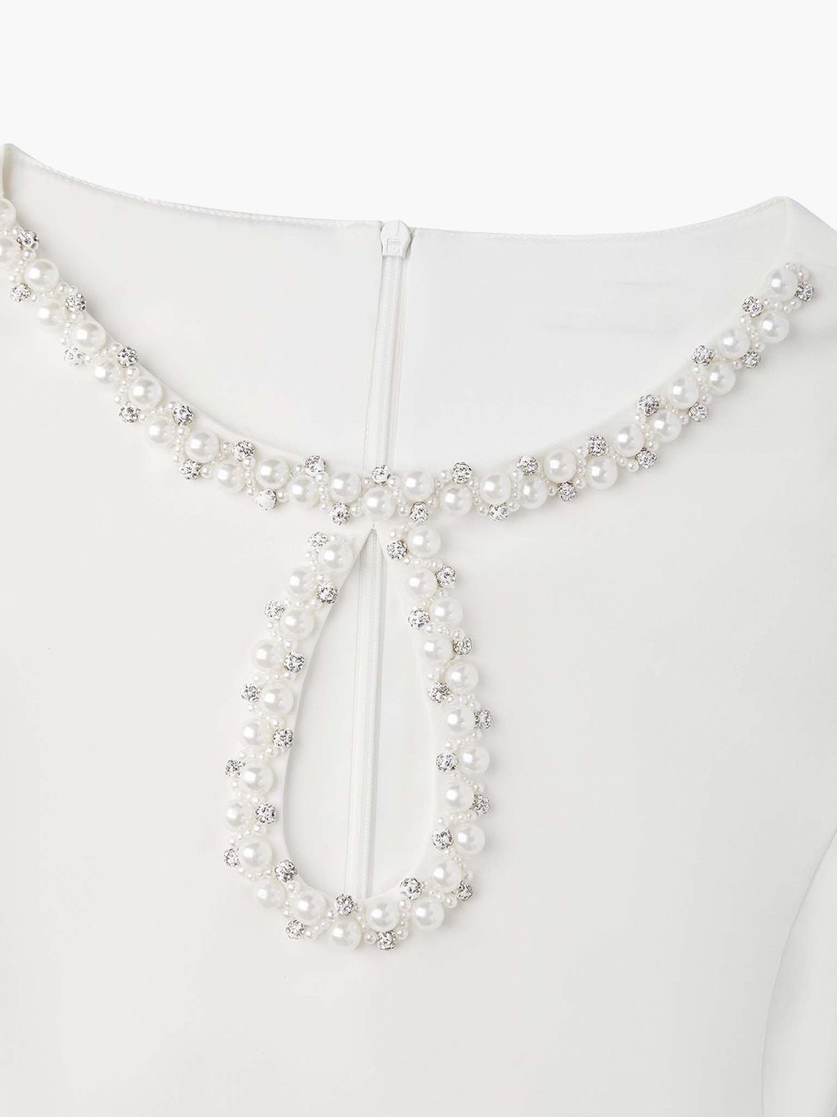 Erika | Elegantní mini šaty bez rukávů s výřezem
