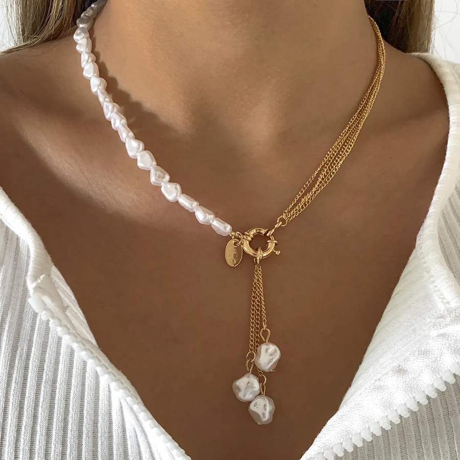 Miloslava | Elegantní perlový náhrdelník