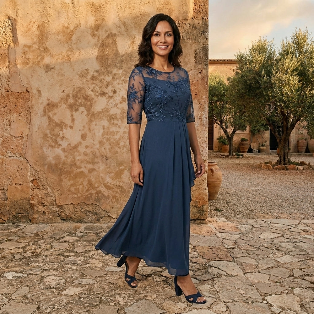 Sofie | Elegantní šifonové šaty