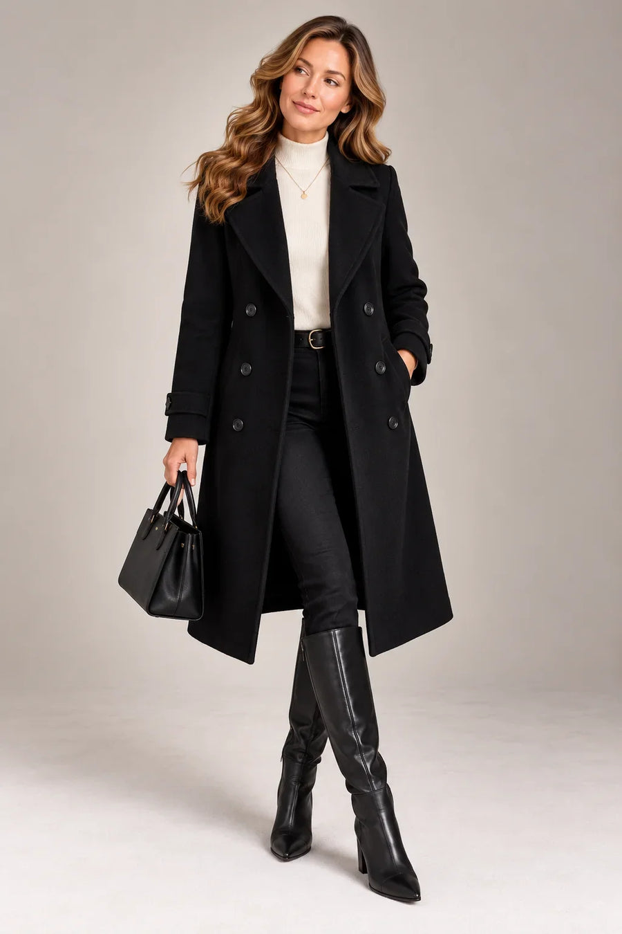 Olivia | Trenchcoat s fleecovou podšívkou