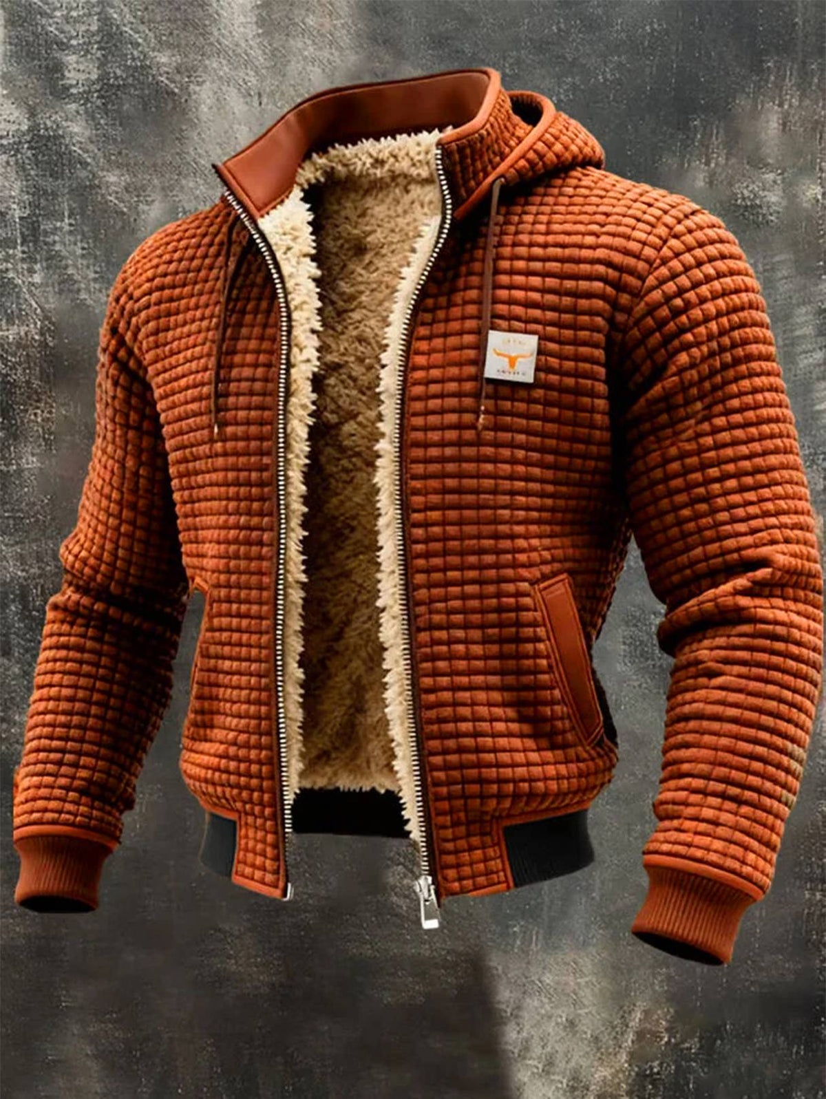 Prague® | Retrojack met Capuchon en Rits